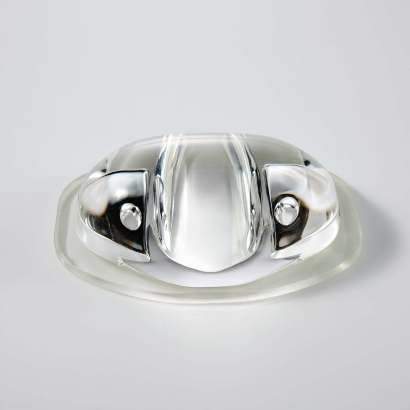 Roadway Clear Glass Streetlight Lens (1)